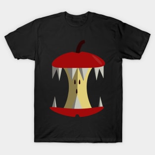 Scary Apple Core T-Shirt